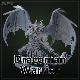 Mammoth Factory Male Draconian Warrior MF3