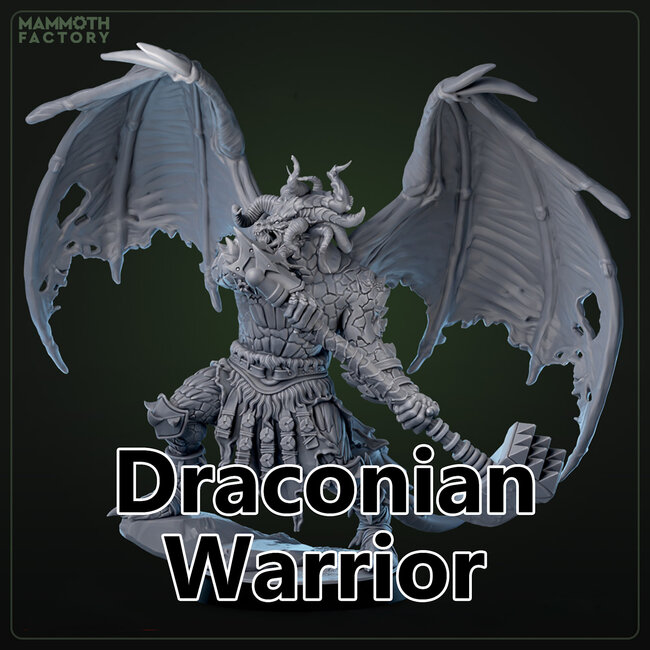 Male Draconian Warrior MF3