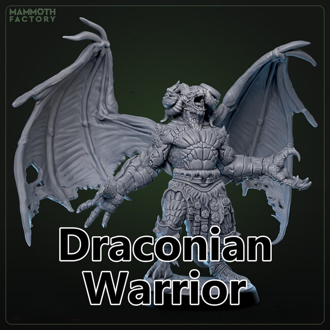 Male Draconian Warrior MF4