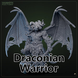 Mammoth Factory Male Draconian Warrior MF5