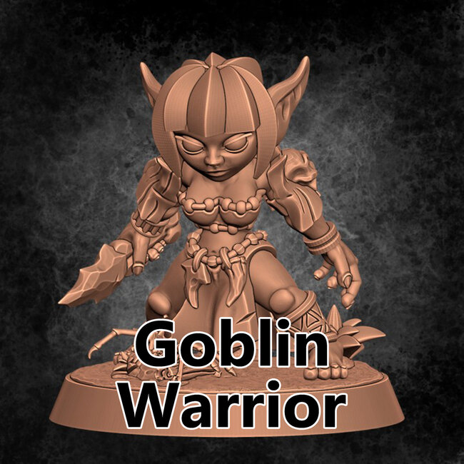 Female Goblin Warrior DP2