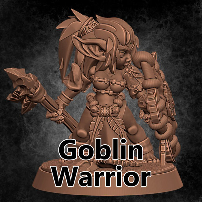 Female Goblin Warrior DP4