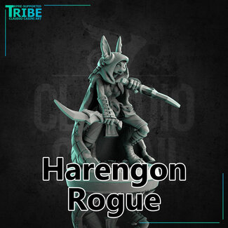 Claudio Casini Art Female Harengon Rogue CC1