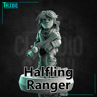 Claudio Casini Art Male Halfling Ranger CC1