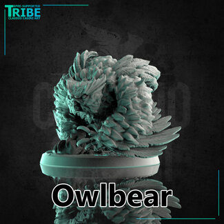 Claudio Casini Art Owlbear CC1