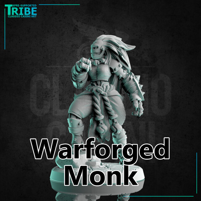 Female Warforged Monk CC1