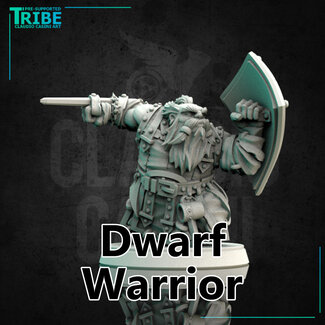 Claudio Casini Art Male Dwarf Warrior CC1