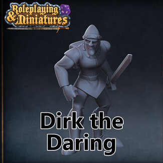 Roleplaying Miniatures Dirk the Daring RM1