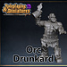 Roleplaying Miniatures Male Orc Drunkard RM1