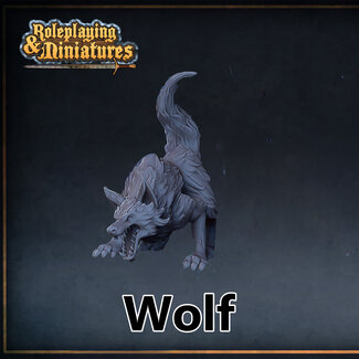 Roleplaying Miniatures Wolf RM1