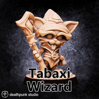 Deathpunk Studio Male Tabaxi Wizard DP1