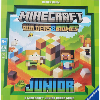RAVENSBURGER Minecraft Builders & Biomes Junior Board Game