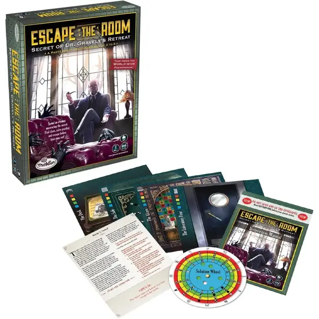 Thinkfun Escape the Room: Secret of Dr Gravely's Retreat