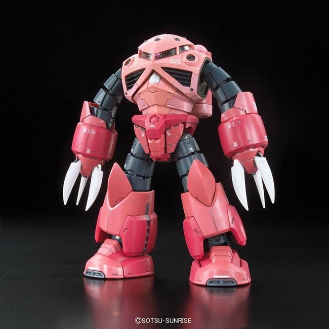 BANDAI HOBBY RG: CHAR'S CUSTOM Z'GOK (1:144) (MODEL 16) (GUNPLA MODEL KIT)
