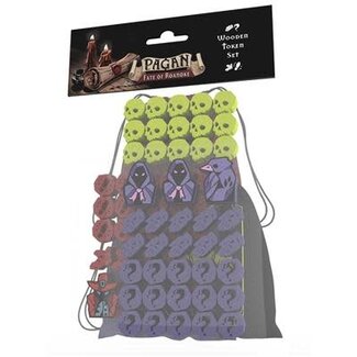 CAPSTONE GAMES Pagan: Fate of Roanoke: Wooden Tokens