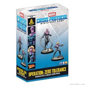 Atomic Mass Games Marvel: Crisis Protocol - Operation: Zero Tolerance Character & Crisis Card Pack