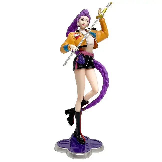 Demon Hunter Rumi Action Figure K-Pop Inspired Desk Display Collectible