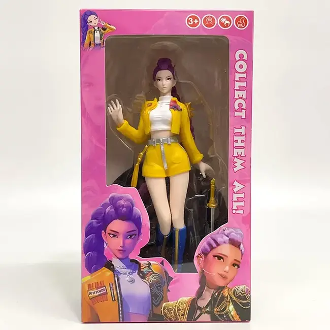 Demon Hunter Rumi 2 Action Figure K-Pop Inspired Desk Display Collectible