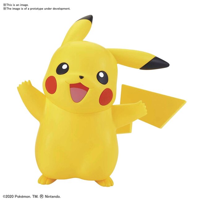 POKEMON MODEL KIT QUICK!! 01 PIKACHU