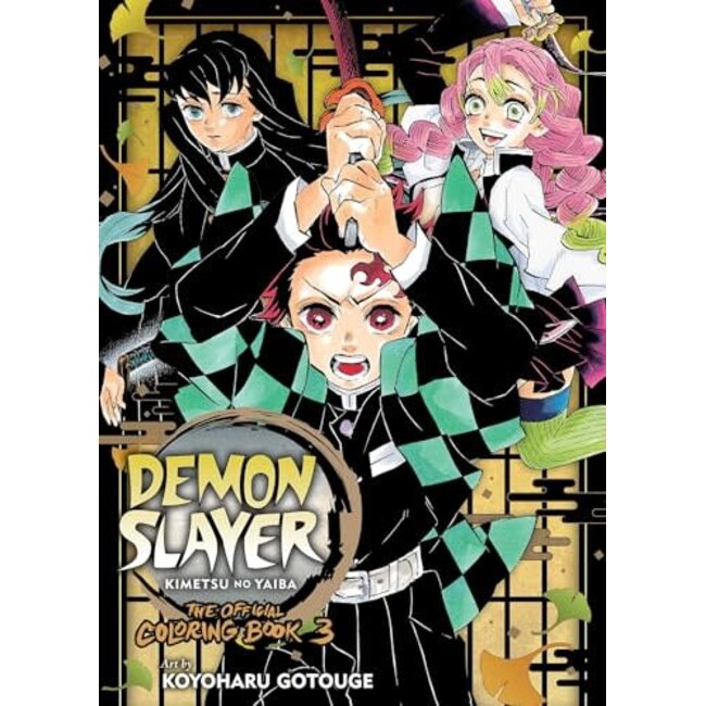 Demon Slayer: Kimetsu no Yaiba: The Official Coloring Book 3 - Softcover