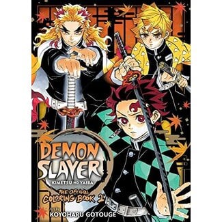 Demon Slayer: Kimetsu no Yaiba: The Official Coloring Book 2 - Softcover