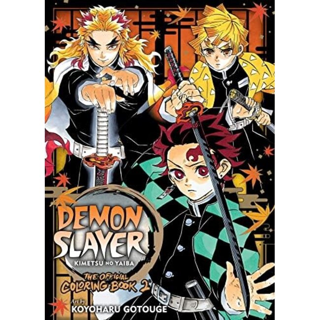 Demon Slayer: Kimetsu no Yaiba: The Official Coloring Book 2 - Softcover