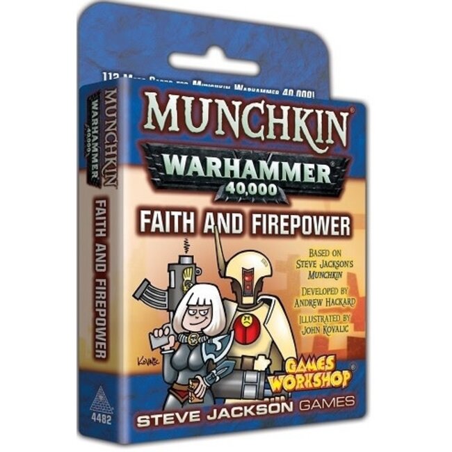 MUNCHKIN WARHAMMER 40K FAITH AND FIREPOWER