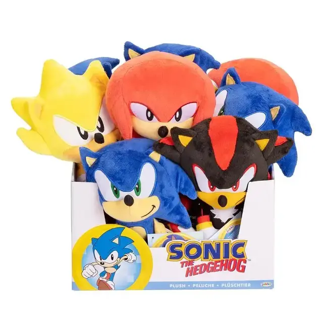 Sonic the Hedgehog 9” Plushies