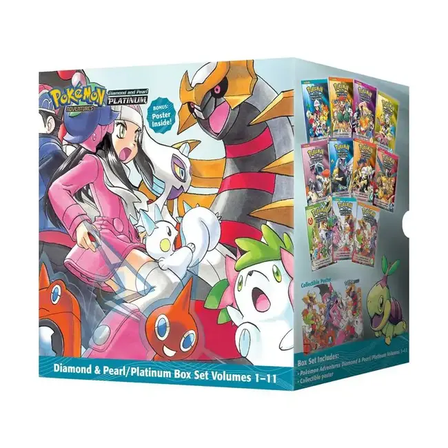 Pokémon Adventures Diamond & Pearl / Platinum Box Set By Hidenori Kusaka