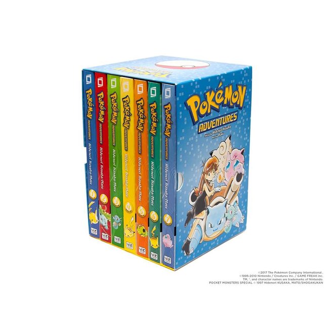 Pokémon Adventures Red & Blue Box Set (Set Includes Vols. 1-7