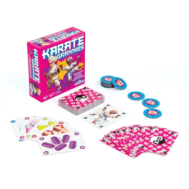 Karate Grannies Game: Knits, Kicks & Chaos!