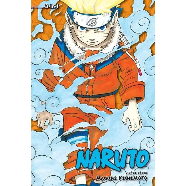 Naruto (3-in-1 Edition), Vol. 1 By Masashi Kishimoto