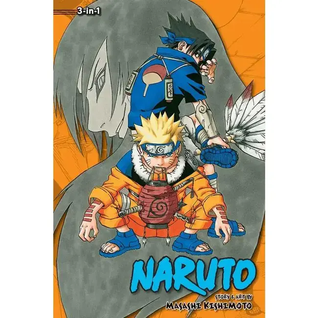 Naruto (3-in-1 Edition), Vol. 3 By Masashi Kishimoto
