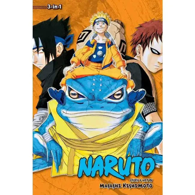 Naruto (3-in-1 Edition), Vol. 5 By Masashi Kishimoto