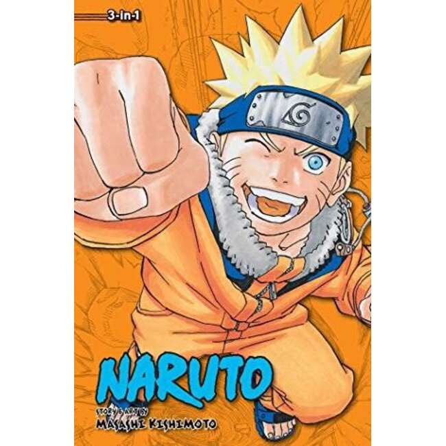 Naruto (3-in-1 Edition), Vol. 7 By Masashi Kishimoto