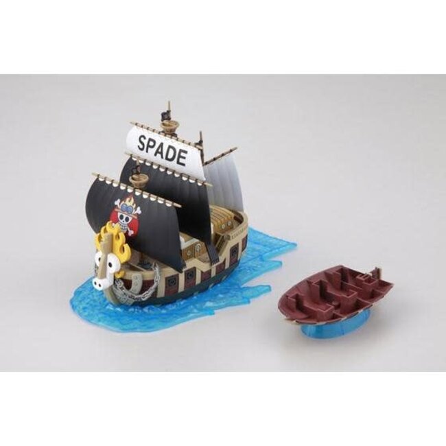 BANDAI HOBBY: ONE PIECE GRAND SHIP COLLECTION MODEL KIT - SPADE PIRATES' SHIP