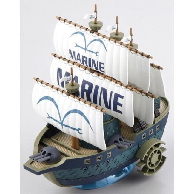 BANDAI HOBBY: ONE PIECE GRAND SHIP COLLECTION MODEL KIT - #007 MARINE SHIP