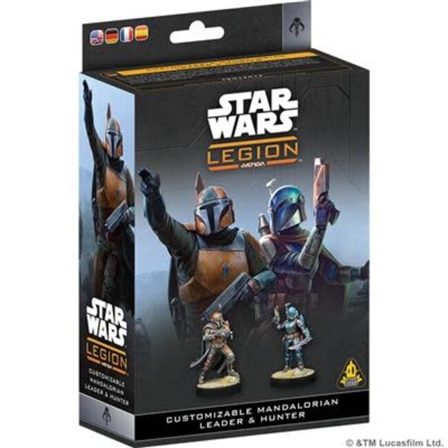 Star Wars: Legion - Customizable Mandalorian Leader and Hunter