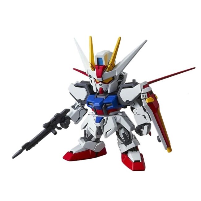 GUNPLA: SUPER DEFORMED XTREAM STANDARD - GUNDAM SEED, 002 AILE STRIKE GUNDAM