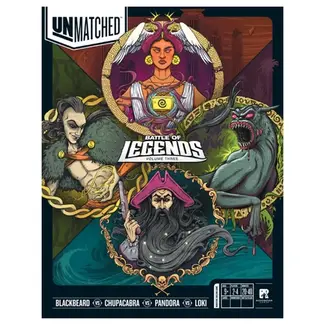 RESTORATION GAMES Unmatched: Battle of Legends Volume 3