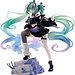Thunder Tech Hatsune Miku Series Figurizmα Hatsune Miku - Punk! - Collectible Statue Figure