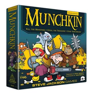 STEVE JACKSON GAMES MUNCHKIN (SECOND EDITION)