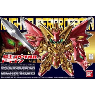 BANDAI HOBBY SD: SD GUNDAM: BB LEGEND KNIGHT SUPERIOR DRAGON (MODEL BB 400) (GUNPLA MODEL KIT)