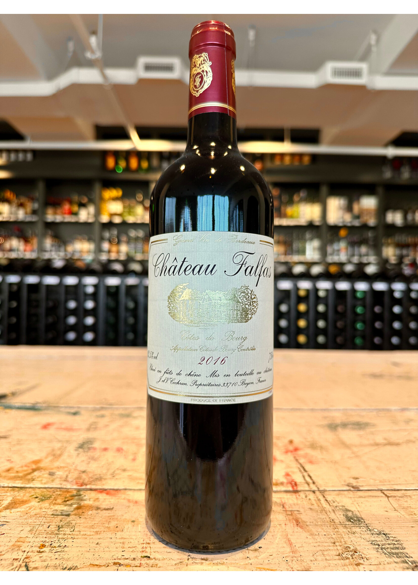 Chateau Falfas Cotes du Bourg Bordeaux - 750 ML
