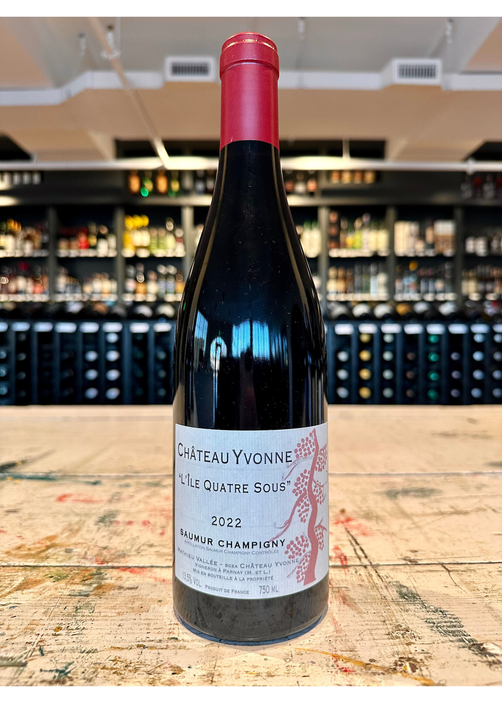 Chateau Yvonne L'Ile Quatre Sous Saumur-Champigny Rouge - 750 ML