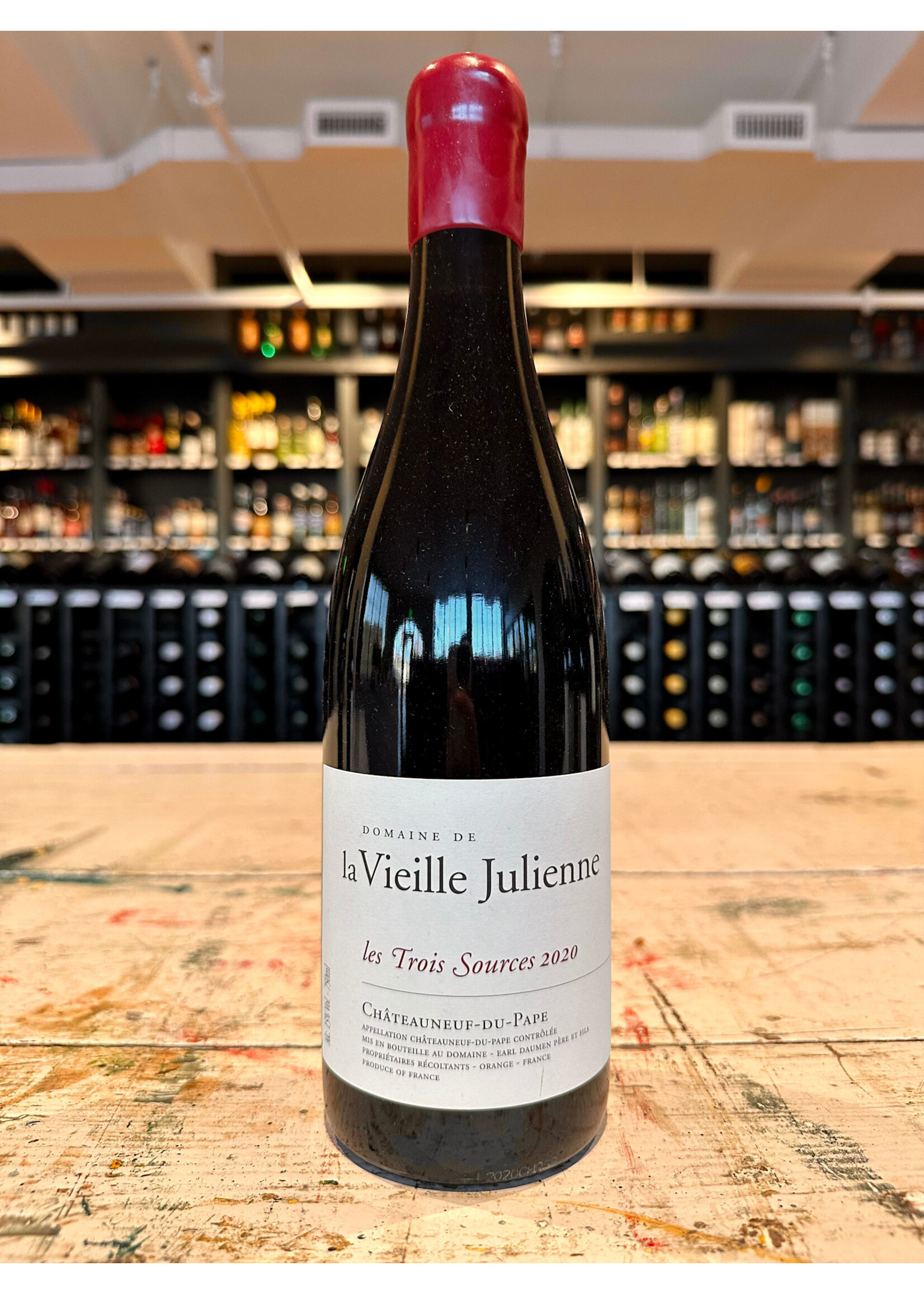 Domaine de la Vieille Julienne Chateauneuf-du-Pape Les Trois Sources - 750 ML