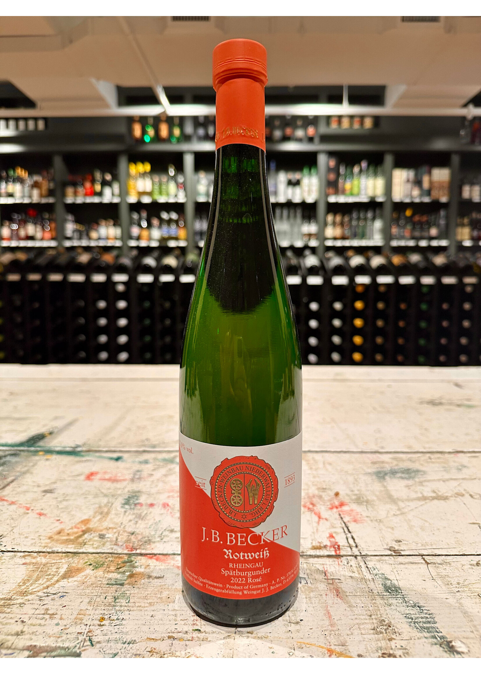 J.B. Becker Rotweiss Spatburgunder Rose - 750 ML