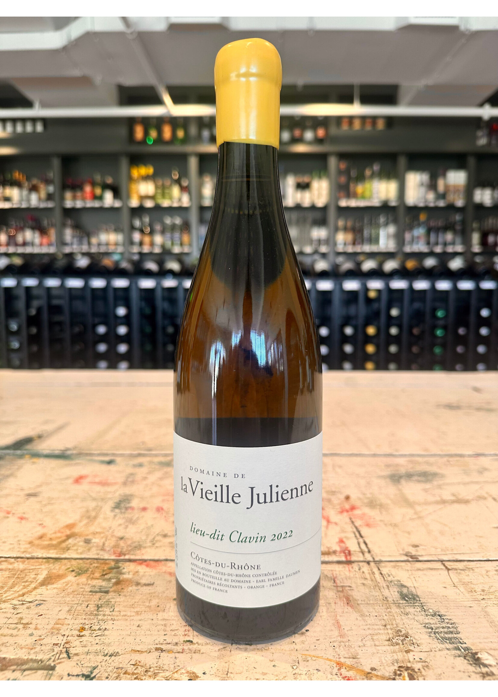 Domaine de la Vieille Julienne lieu-dit Clavin Cotes-du-Rhone Blanc - 750 ML