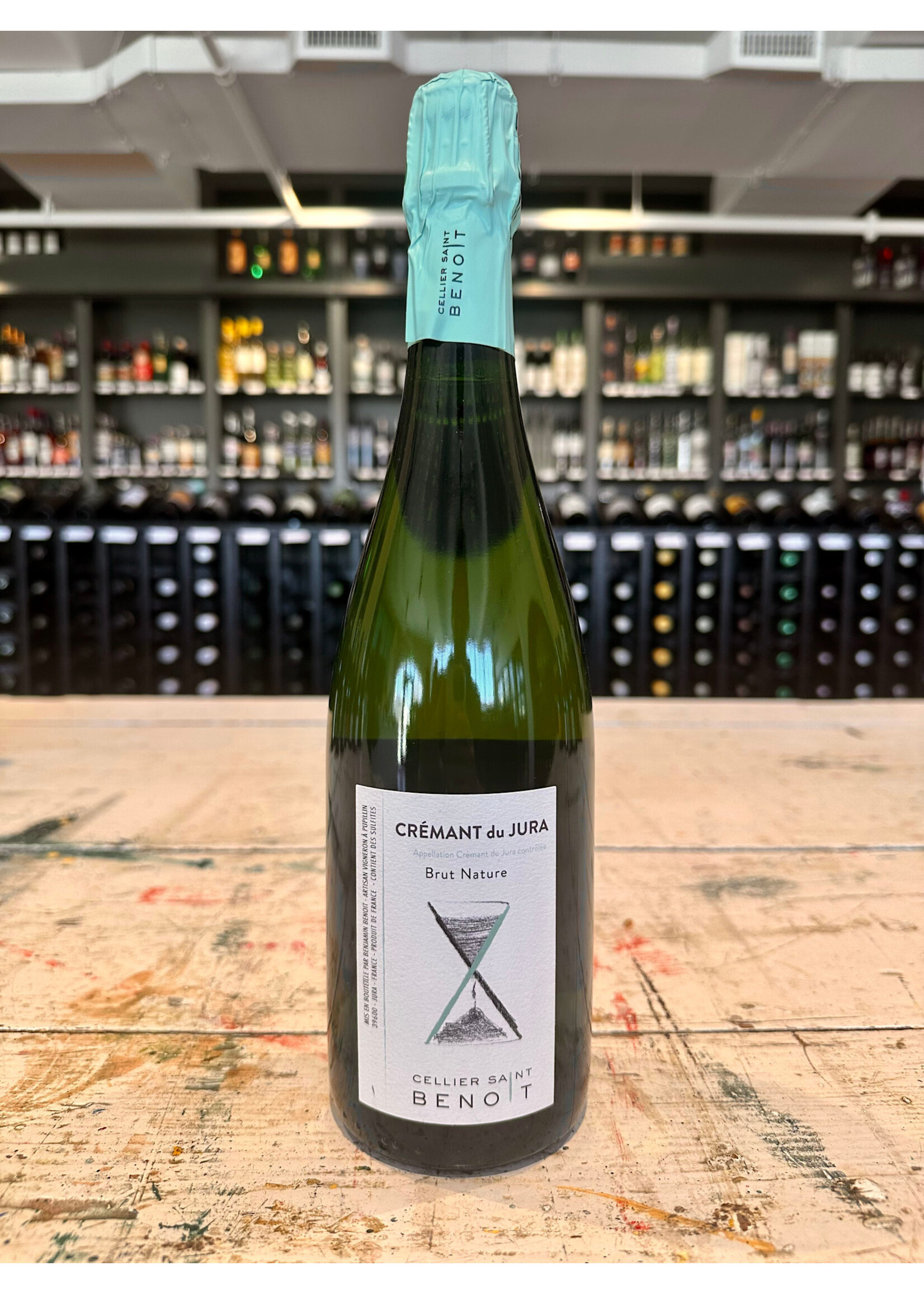 Cellier Saint Benoit Cremant du Jura Brut Nature - 750 ML