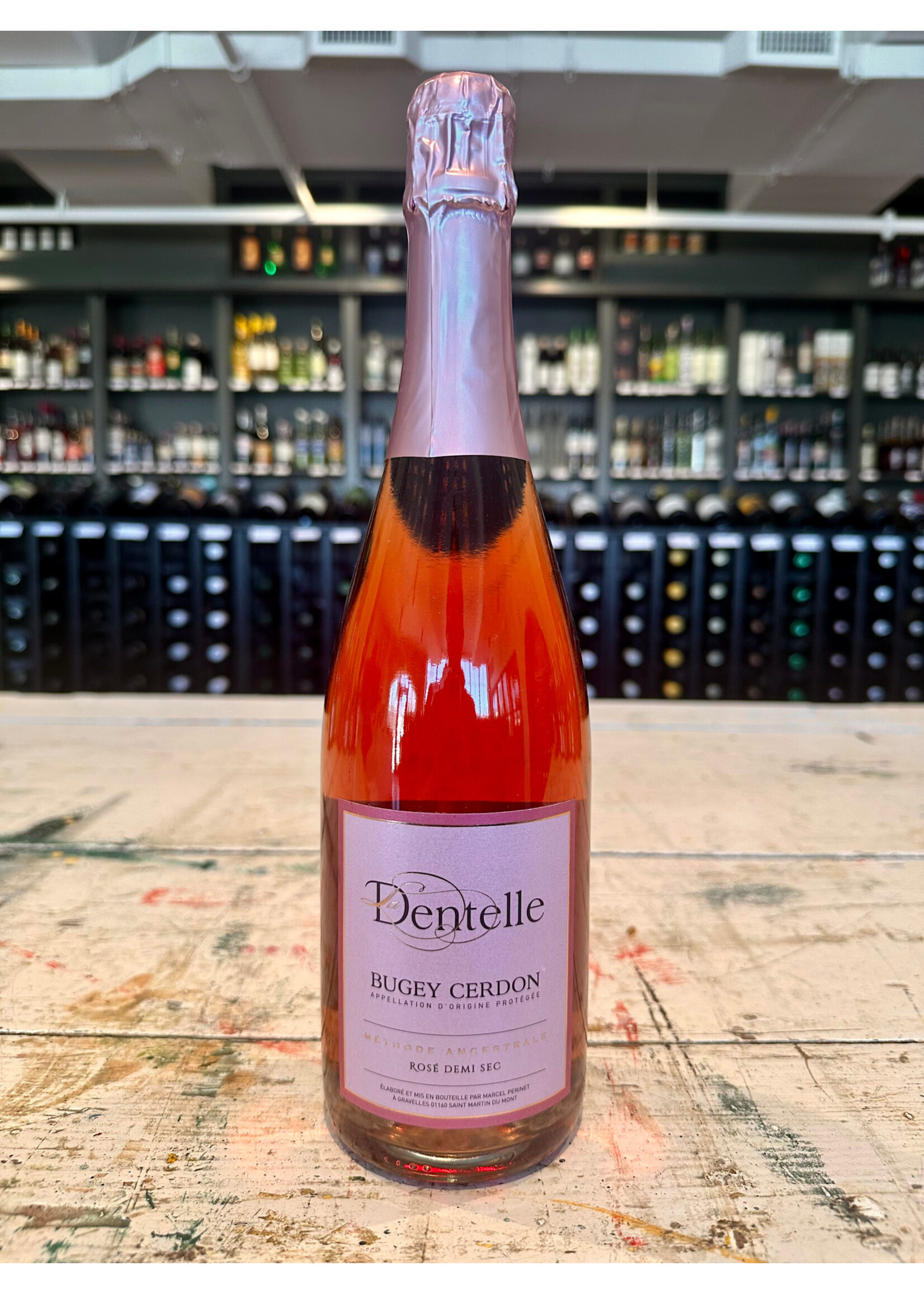 La Dentelle Bugey Cerdon Rose Demi Sec Sparkling - 750 ML